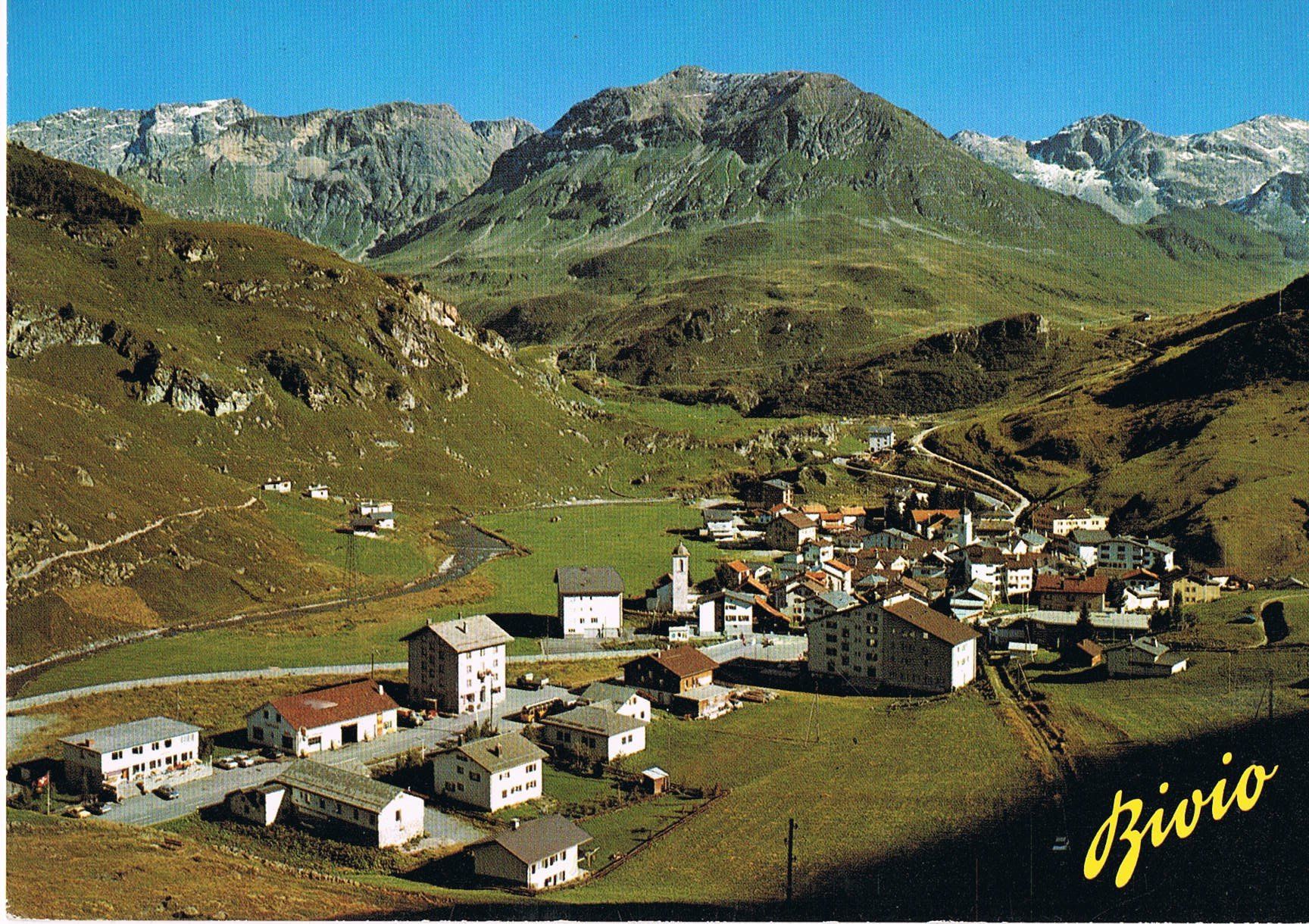 Ansichtskarten: BIVIO am Julierpass – Gebraucht aus Buchs AG von Baerfisch