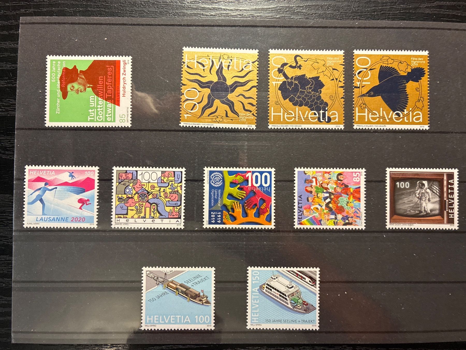 Tutti i francobolli: Briefmarken 2019 postfrisch – Usato da schafisheim venduto da bru_bkb8