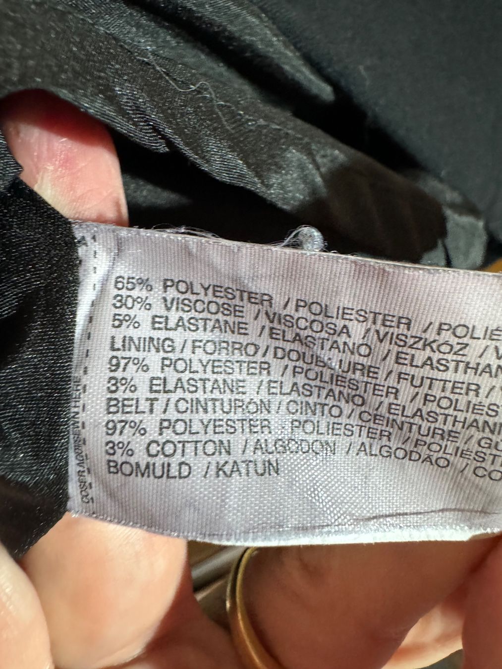 Mango Kleider: schwarzes Kleid von Mango Gr. S – Gebraucht aus Grosswangen von second_hand_dress 5