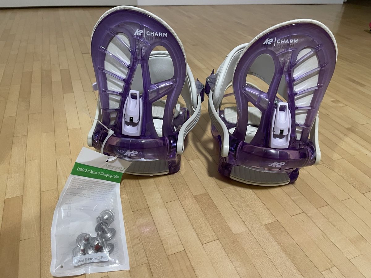 Attacchi: Snowboard bindings K2 Charm size M – Nuovo e nell'imballaggio originale da Horgen venduto da car_tx5t 5