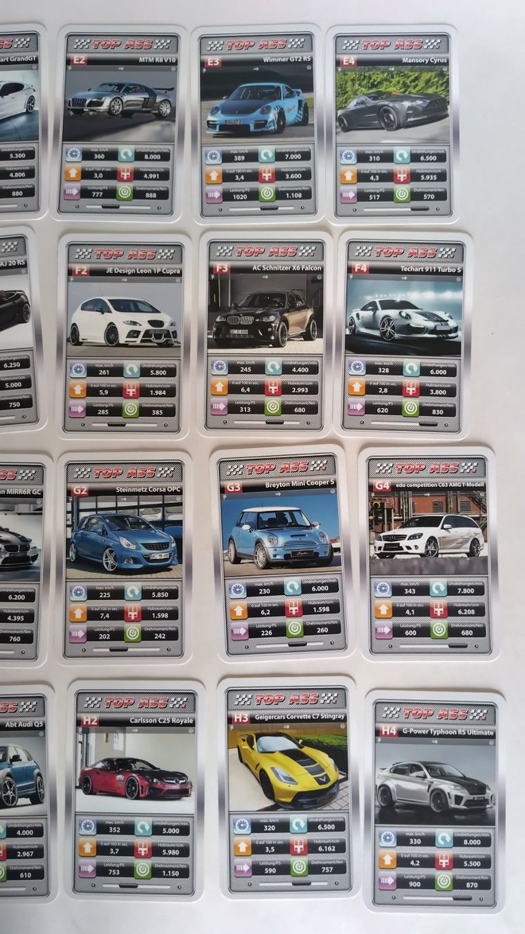 Spiele: Auto Quartett - Tuning / 32 Karten ab Fr. 4.- / ASS – Gebraucht aus Bellach von JingleJerry 4