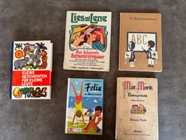 Vintage Bücher Max & Moritz, Felix, ABC, Lisa und Lena etc.