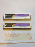 Lot de Ram Corsair / DDR3 / 1333 / 1Gram