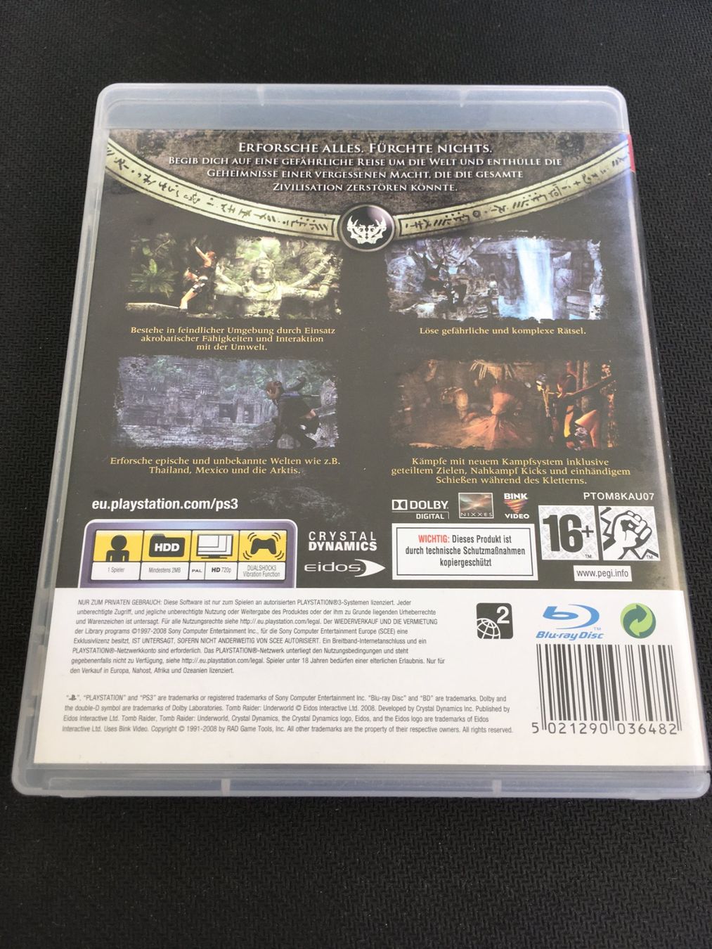 Sony Giochi: Tomb Raider Underworld - Playstation 3 / PS3 – Usato da St.Gallen venduto da Punktchen01 1