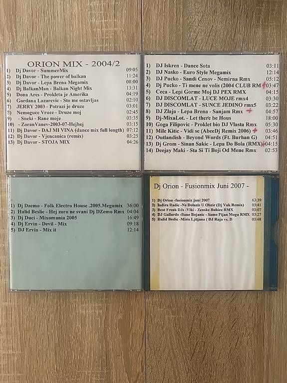 CD: Balkan Megamix x Remix 4 rare 4 cds – Usato da Zofingen venduto da Kolega01