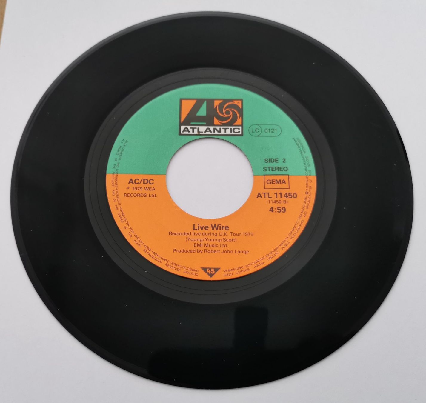 Dischi in vinile: AC/DC: Touch too much 7" Single – Usato da Münchwilen TG venduto da Swb 3