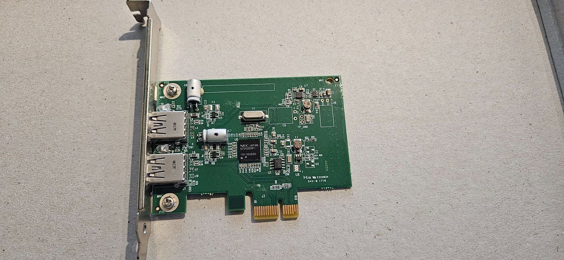 Laufwerke & Adapter: STARTECH 2-Port Pci Express Usb 3.0 Karte – Gebraucht aus Arch von Stefanm18