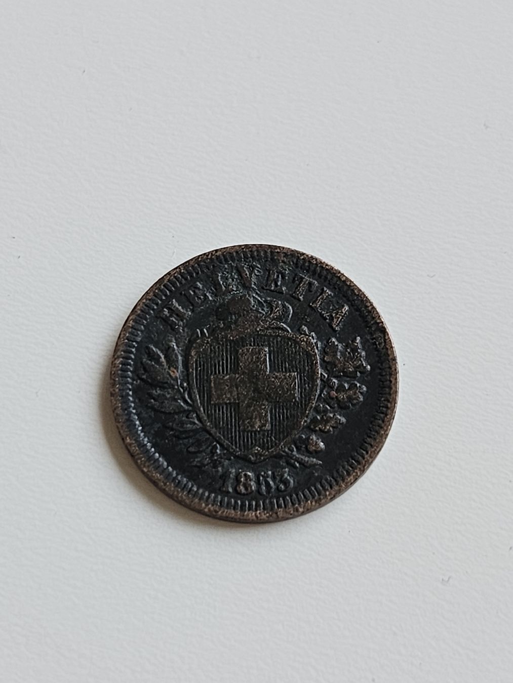 Toutes les monnaies: 1 Rappen 1853 – D'occasion à Pfäffikon ZH par Mrt.
