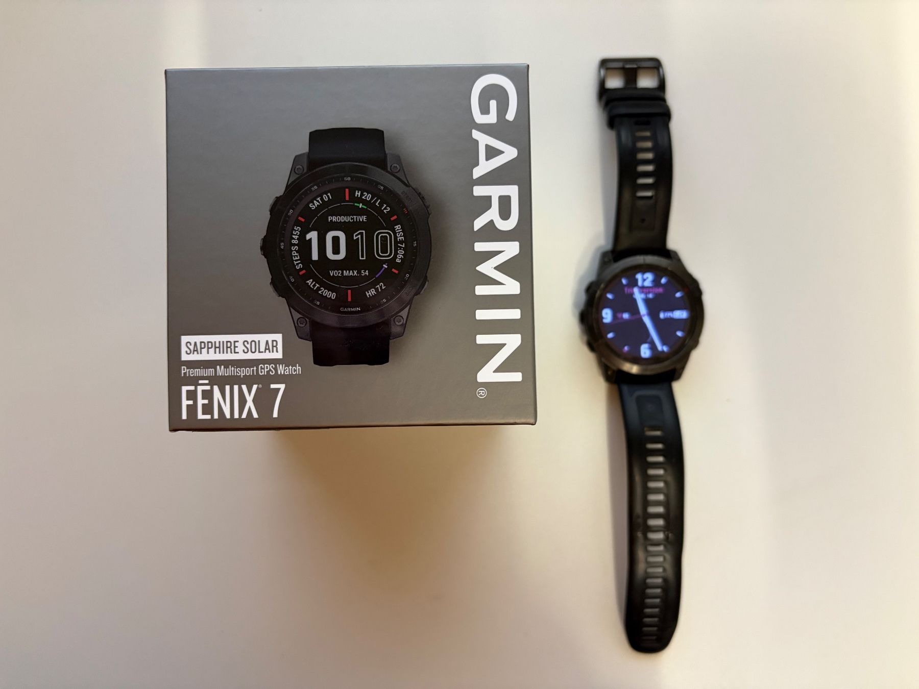 Garmin Smartwatch: Garmin Fenix 7 Saphire Solar – Usato da Baar venduto da Hugi78