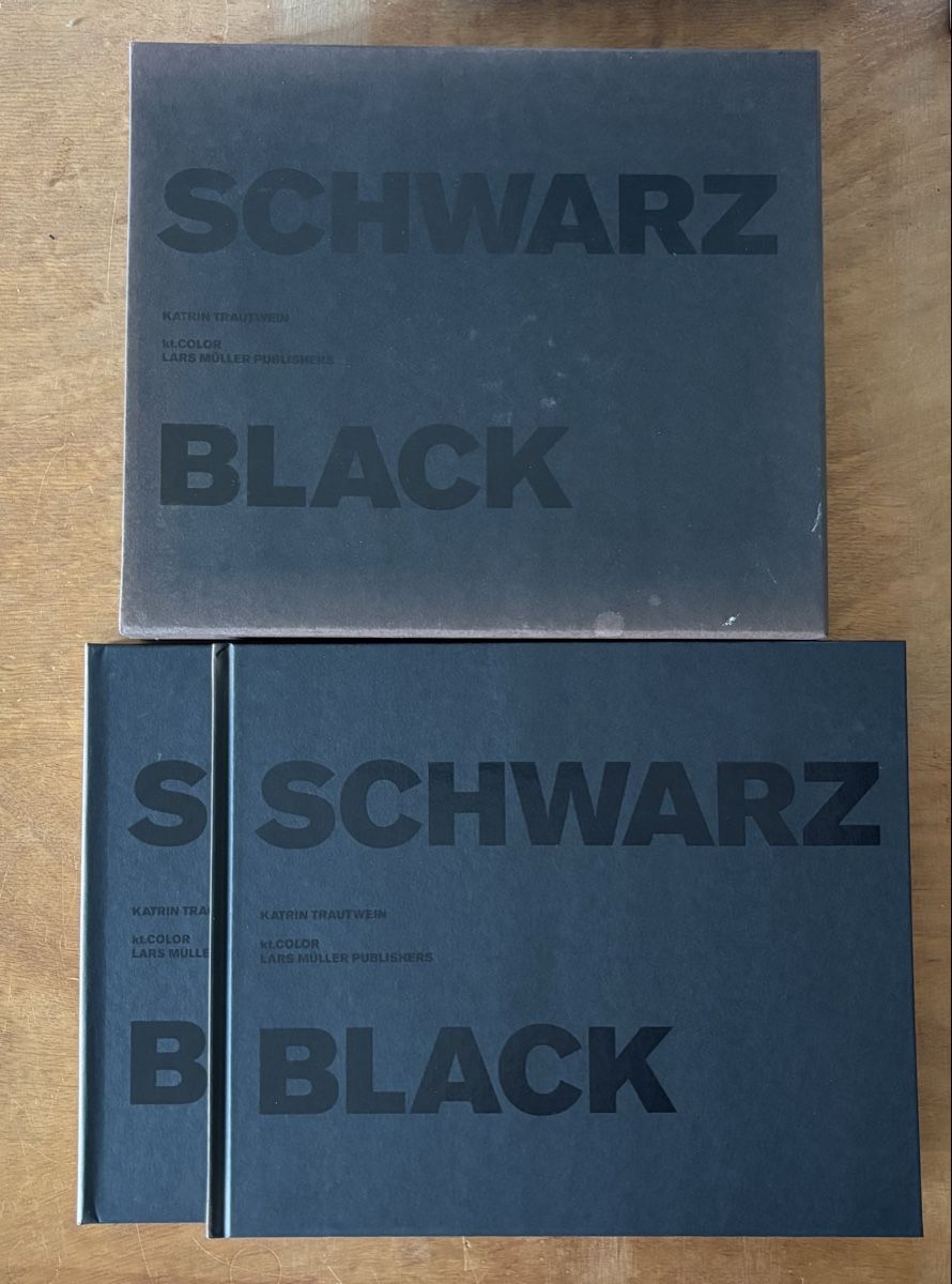 Libri: SCHWARZ / BLACK - Katrin Trautwein – Usato da Zürich venduto da WWehrle 1