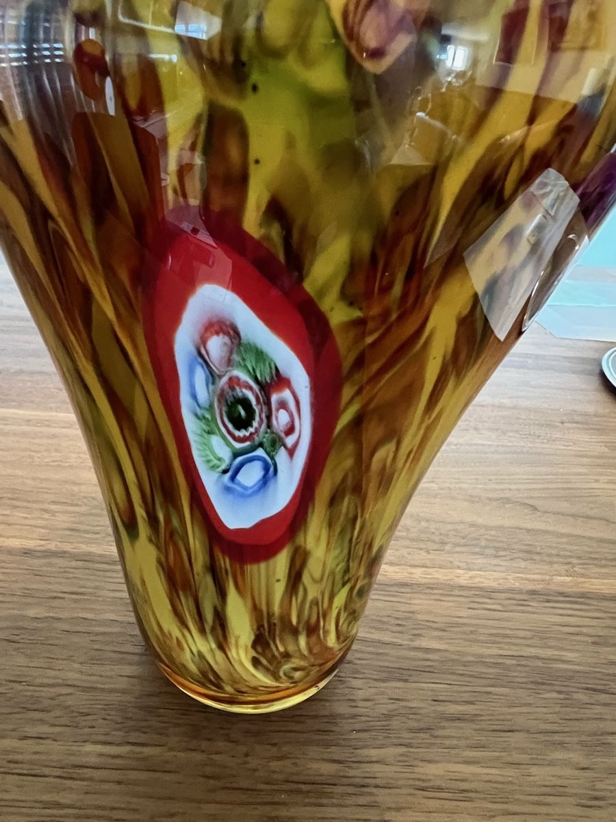 Vasi & Recipienti: Unique Hand made Murano Style Glass Vase – Nuovo (secondo la descrizione) da Erlenbach ZH venduto da topchick 4