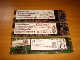 1 stück 265gb m.2 ngff (serial ATA) ssd. Getestet.