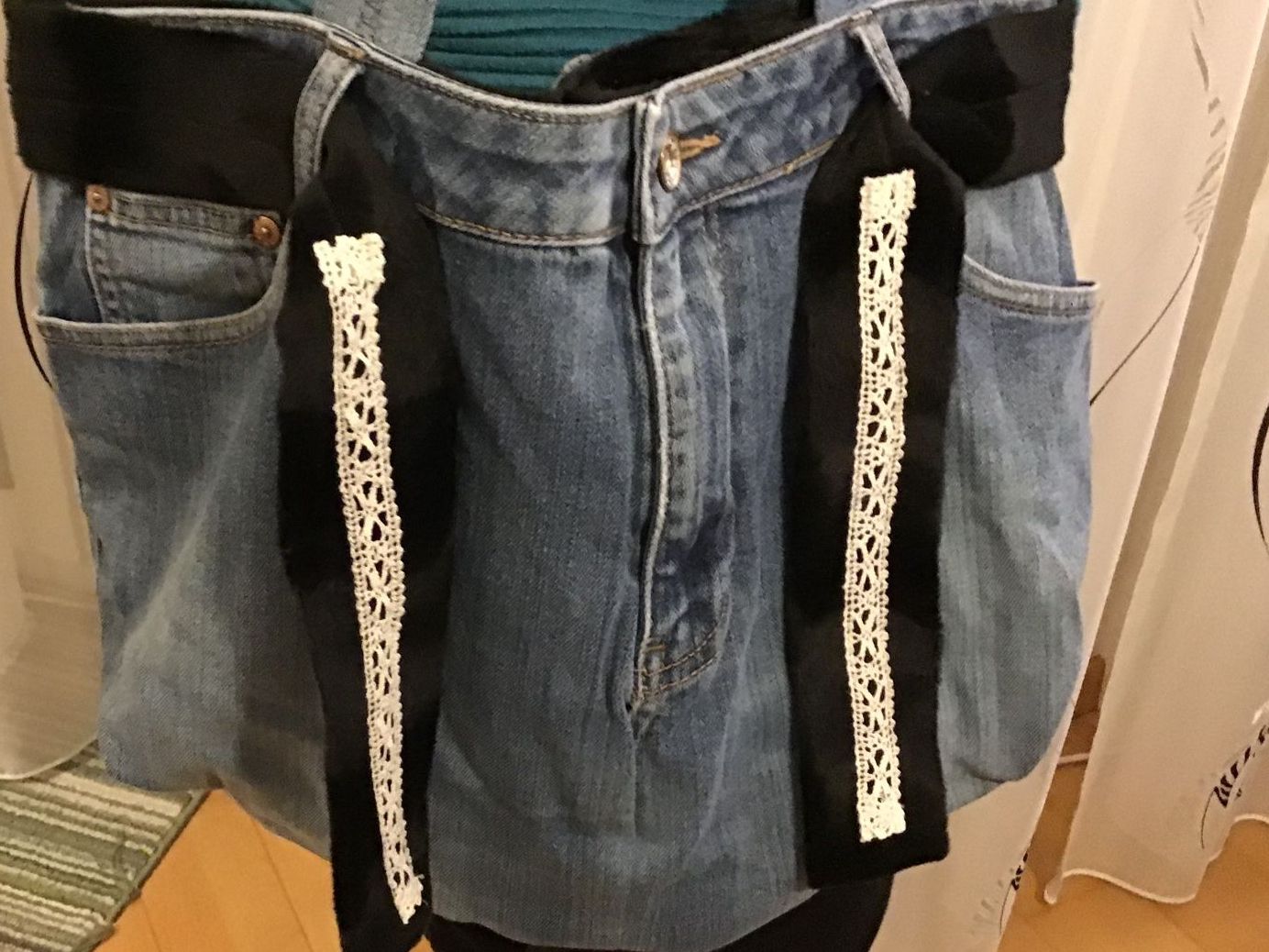 Borse: Jeanstasche upcycled – Nuovo (secondo la descrizione) da Widnau venduto da stiinli 1