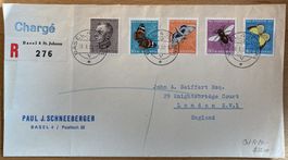 1950, Pro Juventute Satzbeleg, SBK 60 Fr.