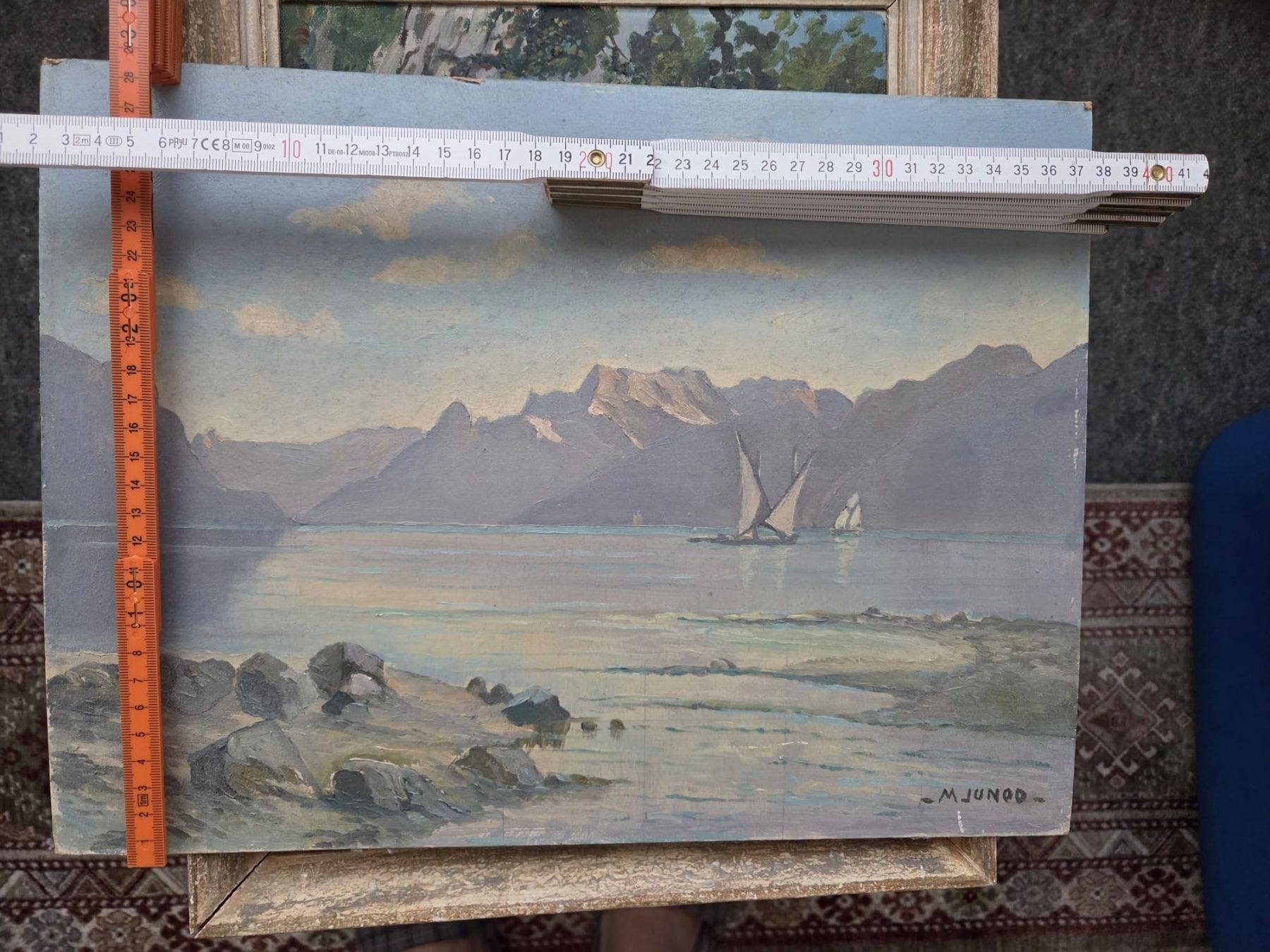 Dipinti: Madeleine ou Marguerite Junod peintre – Usato da Lausanne venduto da syl041177