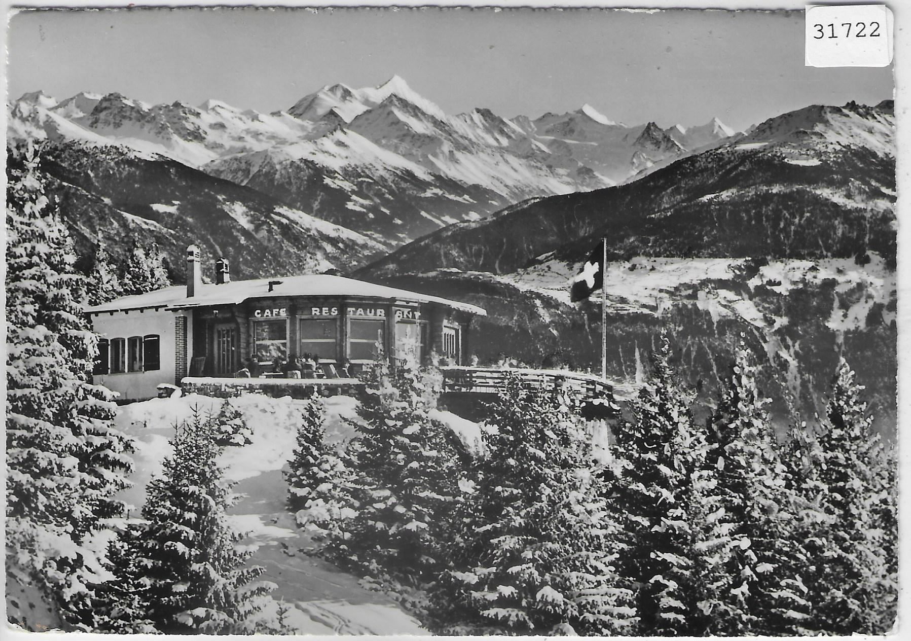 Cartoline postali: Crans s/Sierre - Les Plans Mayens – Usato da Ettingen venduto da Kartenplanet