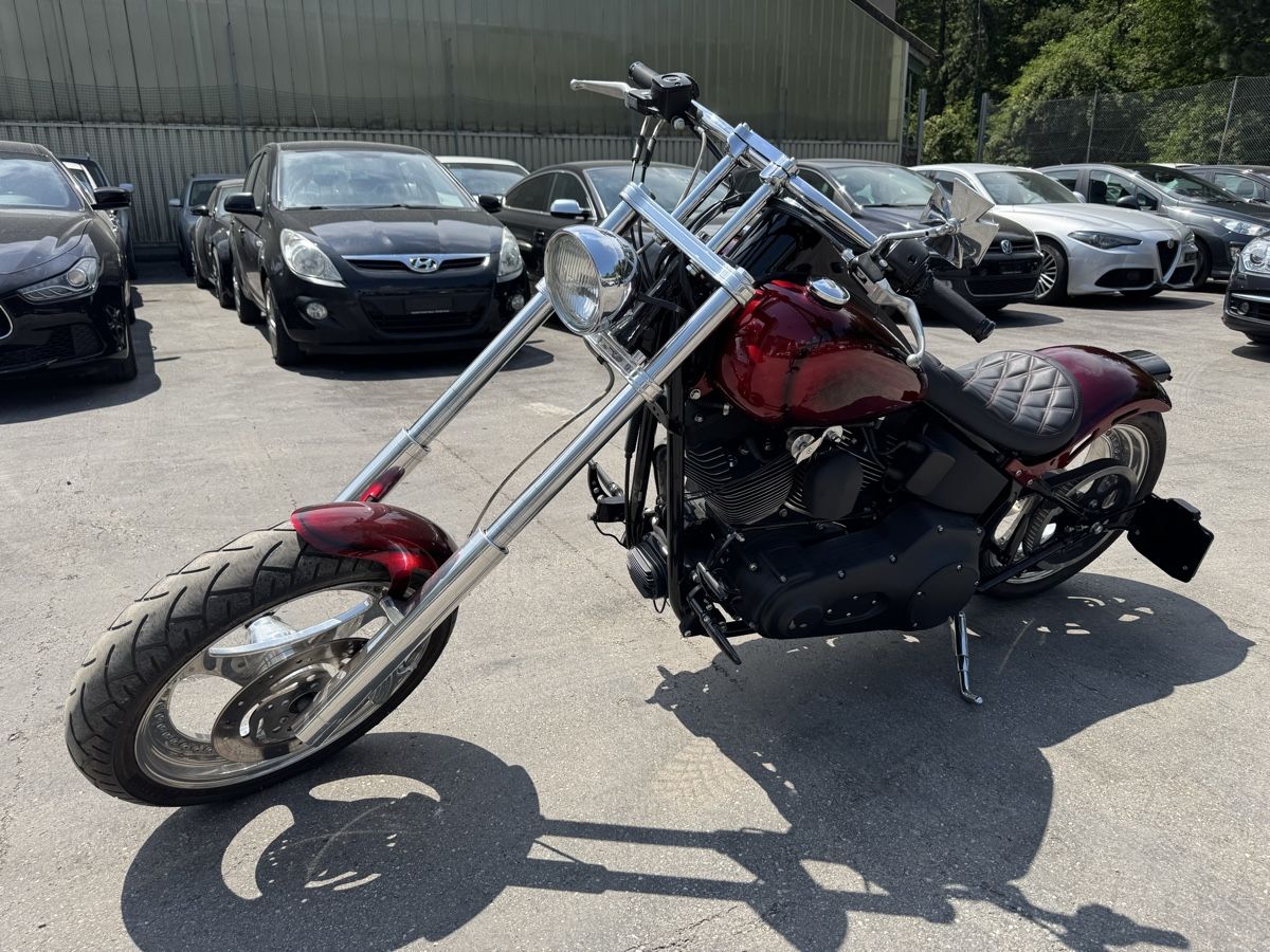 Harley-Davidson Chopper: HARLEY-DAVIDSON SOFTAIL FXSTBI Night Train – Usato da Chur venduto da alt_lwl9 5