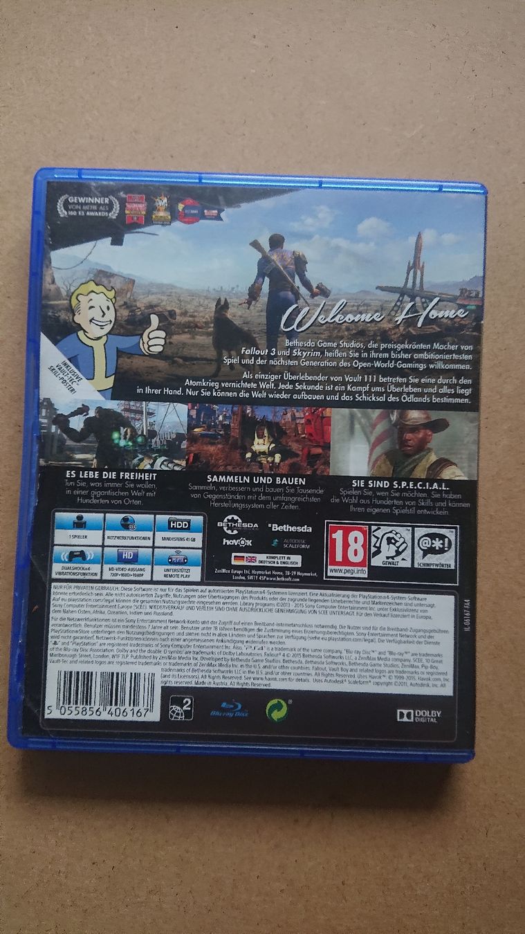Jeux: Fallout 4 PS4  – D'occasion à Chur par FreakofRarity 1