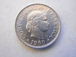 10 Rp. 1960 sehr gute Erhaltung