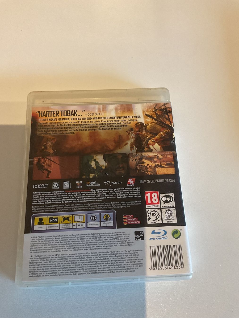 Jeux: PS3 Spiel Spec Ops The Line – D'occasion à Au SG par Mar_69jz 1