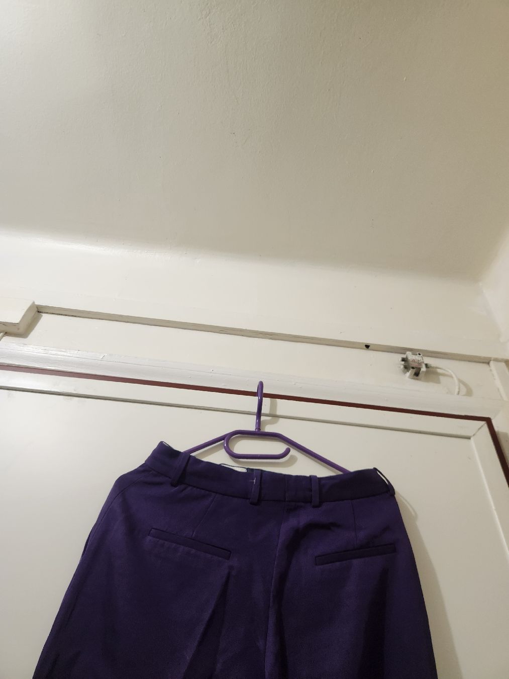 Sandro Hosen: Pantalon Sandro taille 36/38  violet 100% triacetate – Gebraucht aus Niedergösgen von Eva2410 6