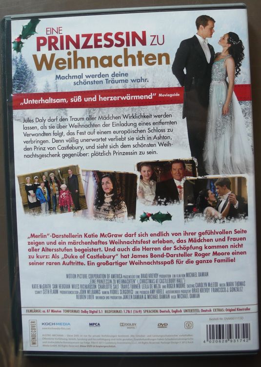 DVD Eine Prinzessin zu Weihnachten Kaufen auf Ricardo