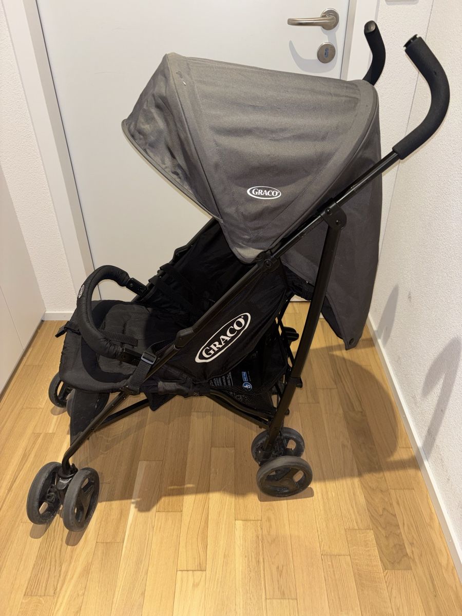 Carrozzine: Graco Travelite Buggy schwarz/grau – Usato da Luzern venduto da AVM_M 2