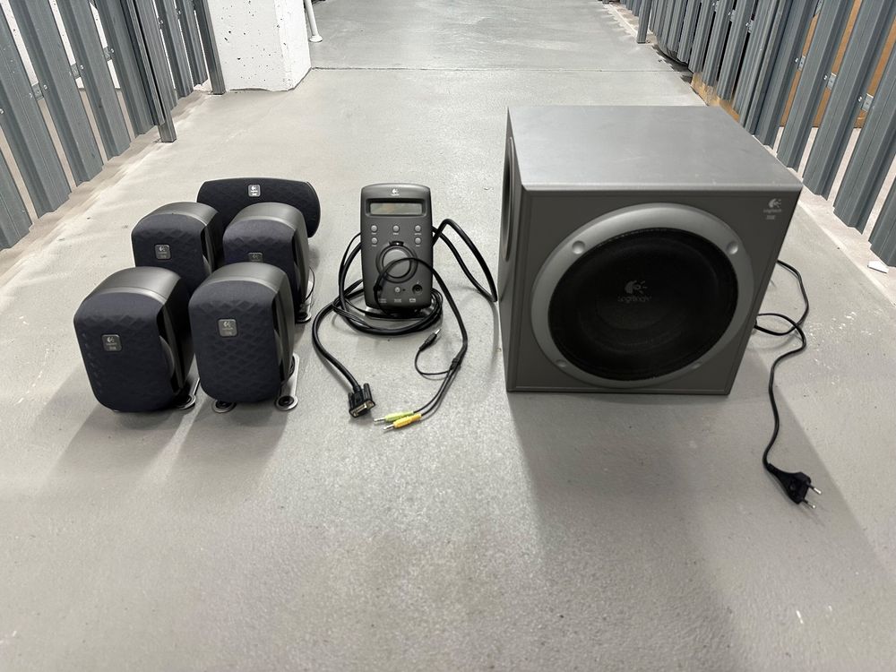 Logitech Z-680 5.1 Soundsystem - gebraucht, grau (Gebraucht) in Zürich ...