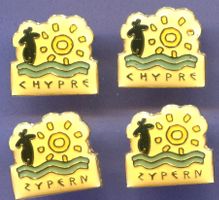 4 Pins  ZYPERN - CHYPRE