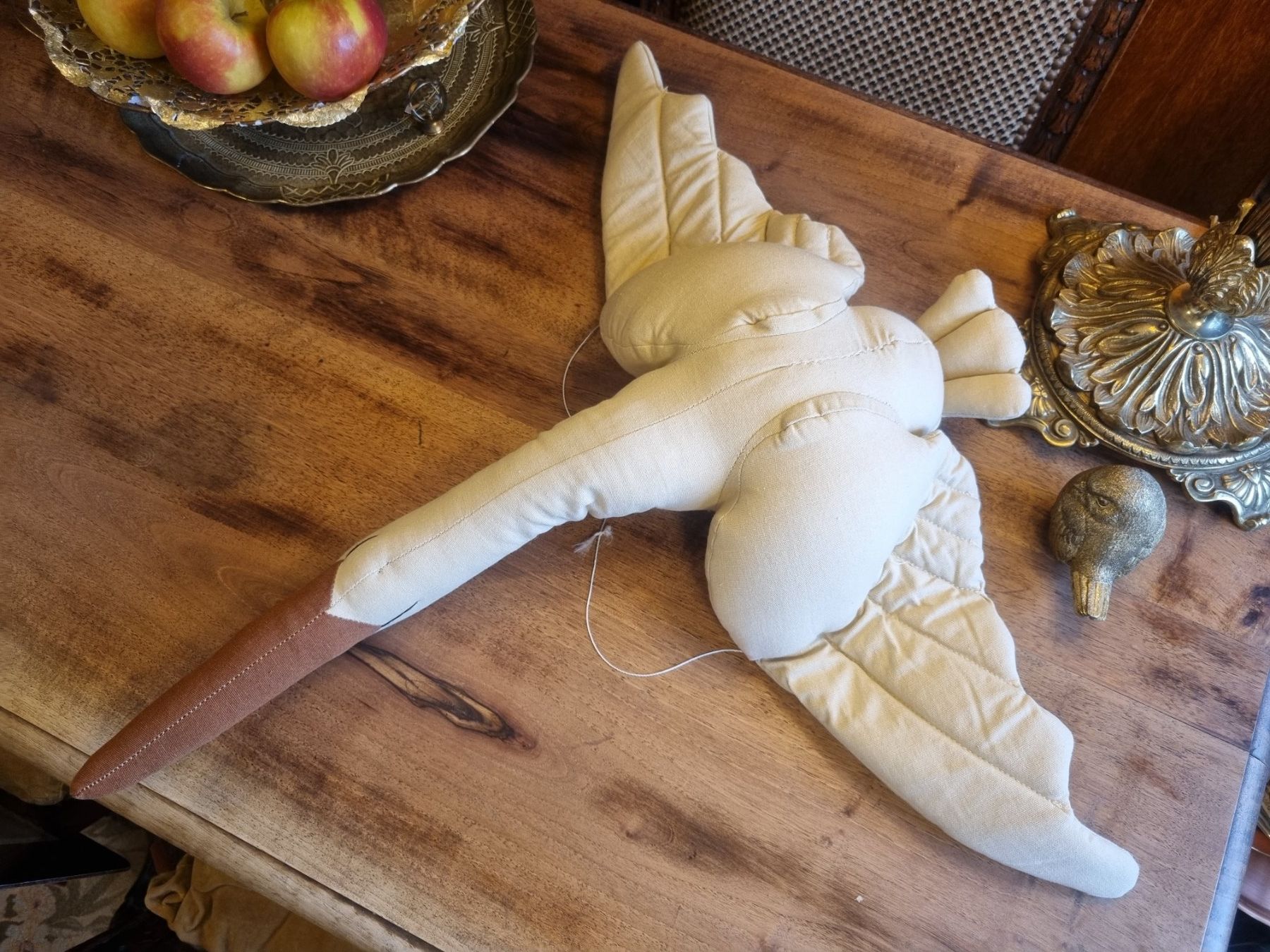 Alle Dekorationen: Grosser Stoff-Storch Hängedeko ca. 60 cm – Gebraucht aus Scharnachtal von devin03 3