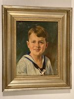 Eventuell Otto Kuhn Portrait eines Jungen 5 Jahre