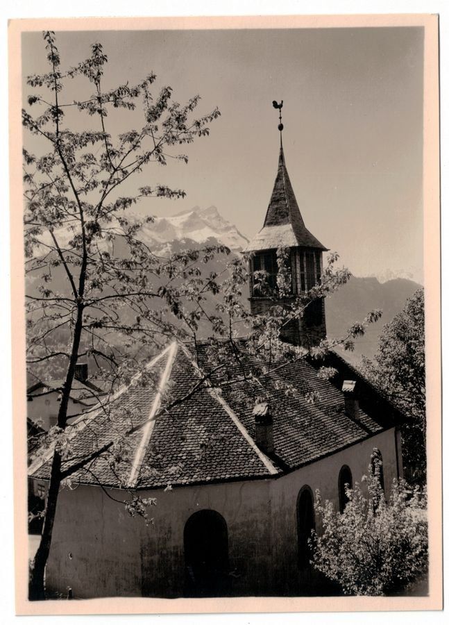 Cartoline postali: Huémoz, datée 1939 – Usato da Frauenfeld venduto da POML