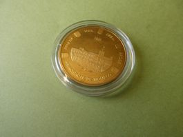 Monaco 2005 , 50 Cents - Probemünze unzirk. in Schutzkapsel