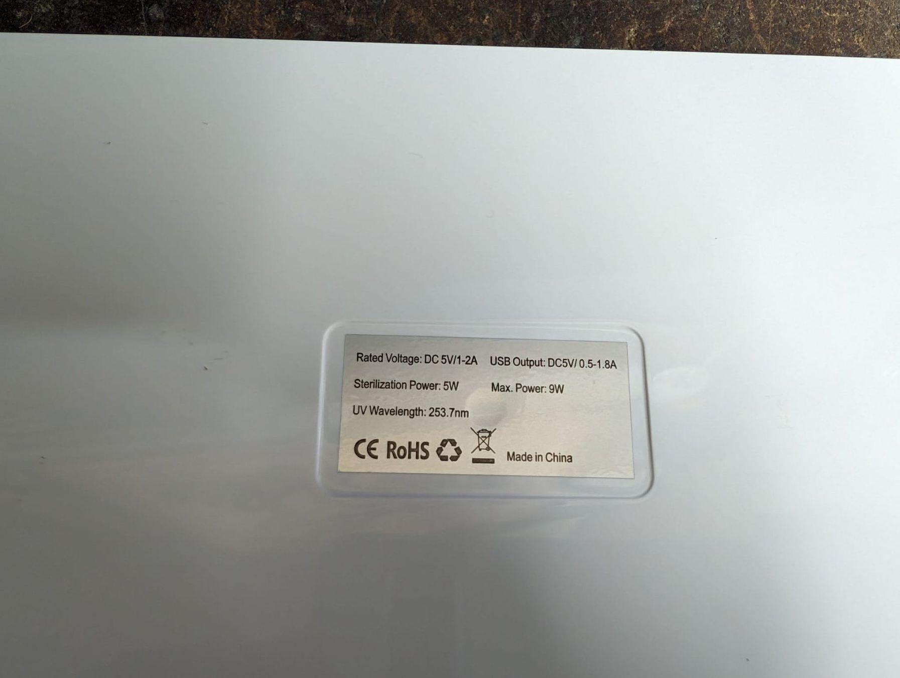 Pasti del neonato: ROECKL UV-Box, weiss – Nuovo e nell'imballaggio originale da Zweisimmen venduto da Mousie 2