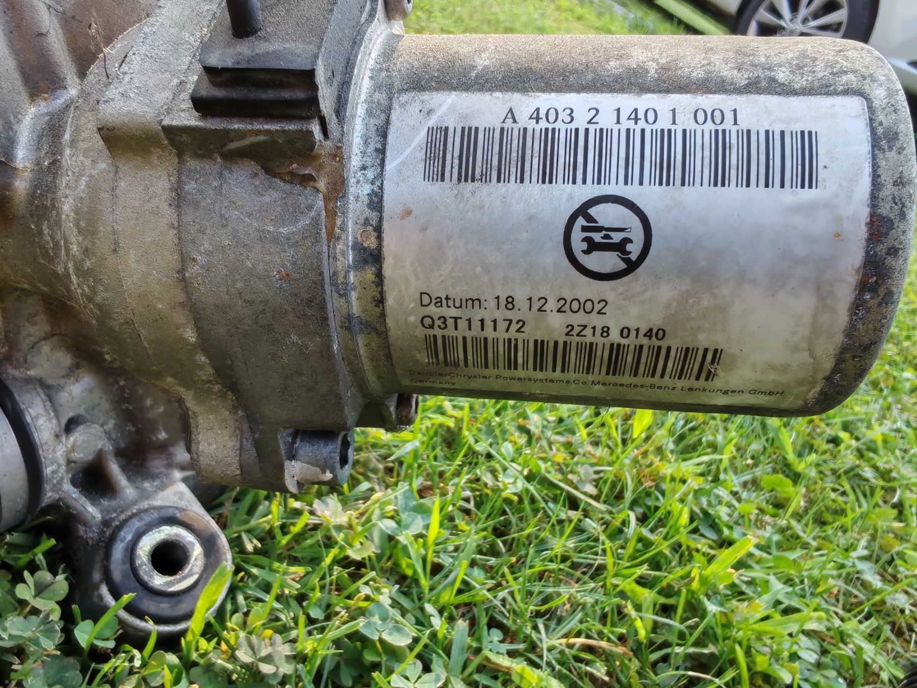 Smart Tutti pezzi di ricambio auto: Scatola sterzo Smart Roadster – Usato da Cadenazzo venduto da Mulinacu 7