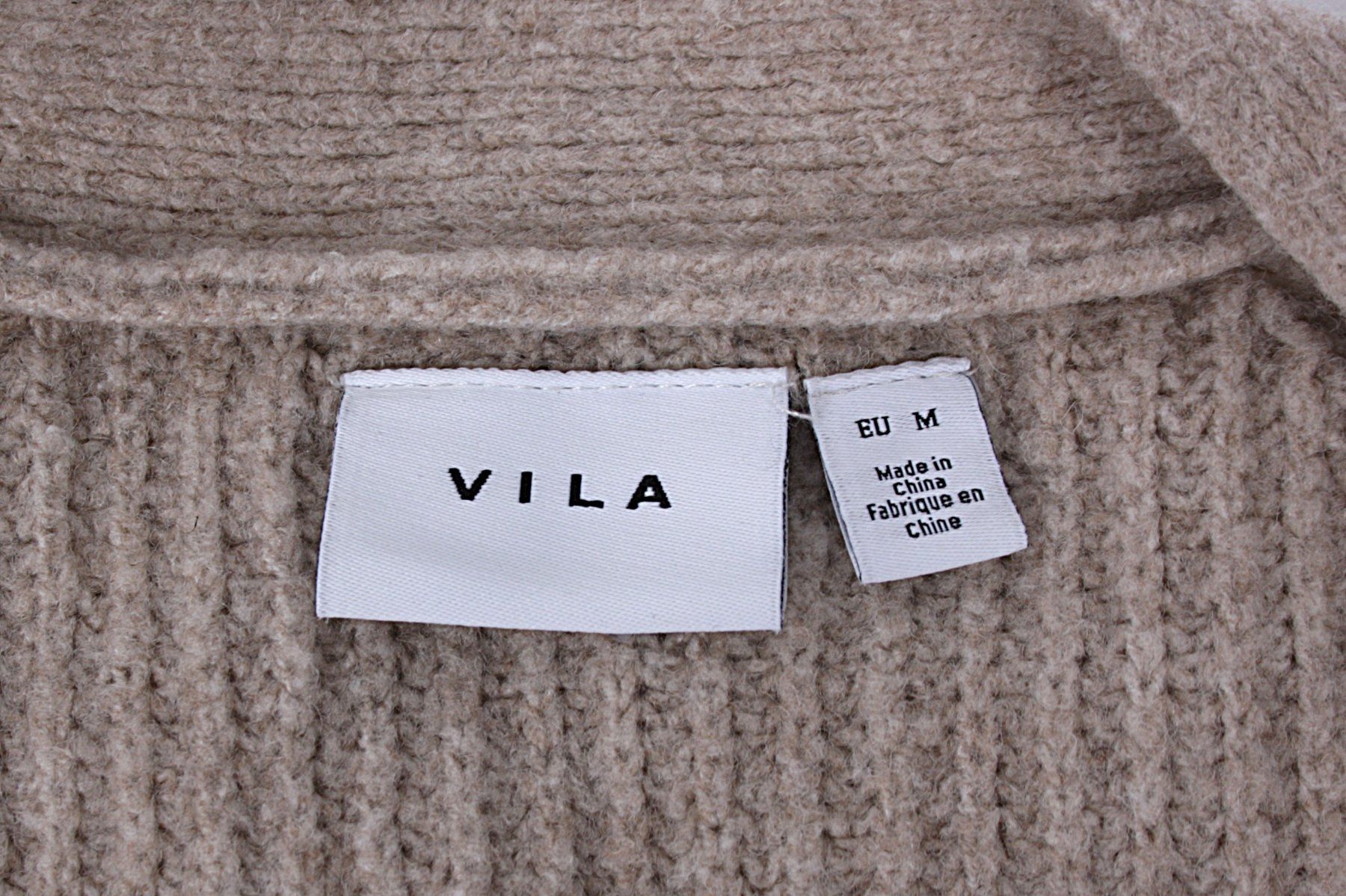 Vila Giacche: VILA Gürtel Strickjacke beige – Usato da Zollikofen venduto da Restwert_Zollikofen 4