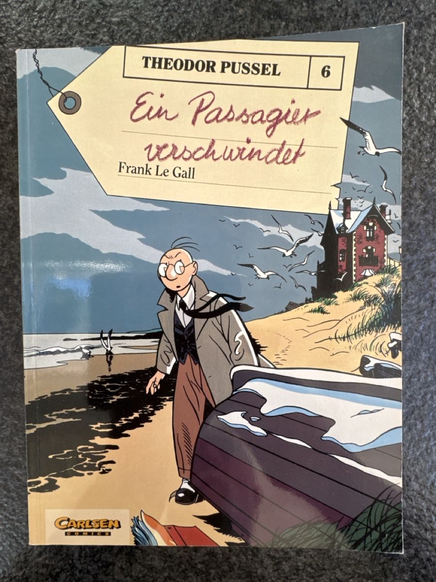 Fumetti: Comic Theodor Pussel 6 Ein Passagier verschwindet 1993 – Usato da Eschenz venduto da Belladog
