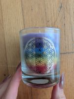 Regenbogen Kerze im Glas, neu, ungebraucht, tolles Geschenk!