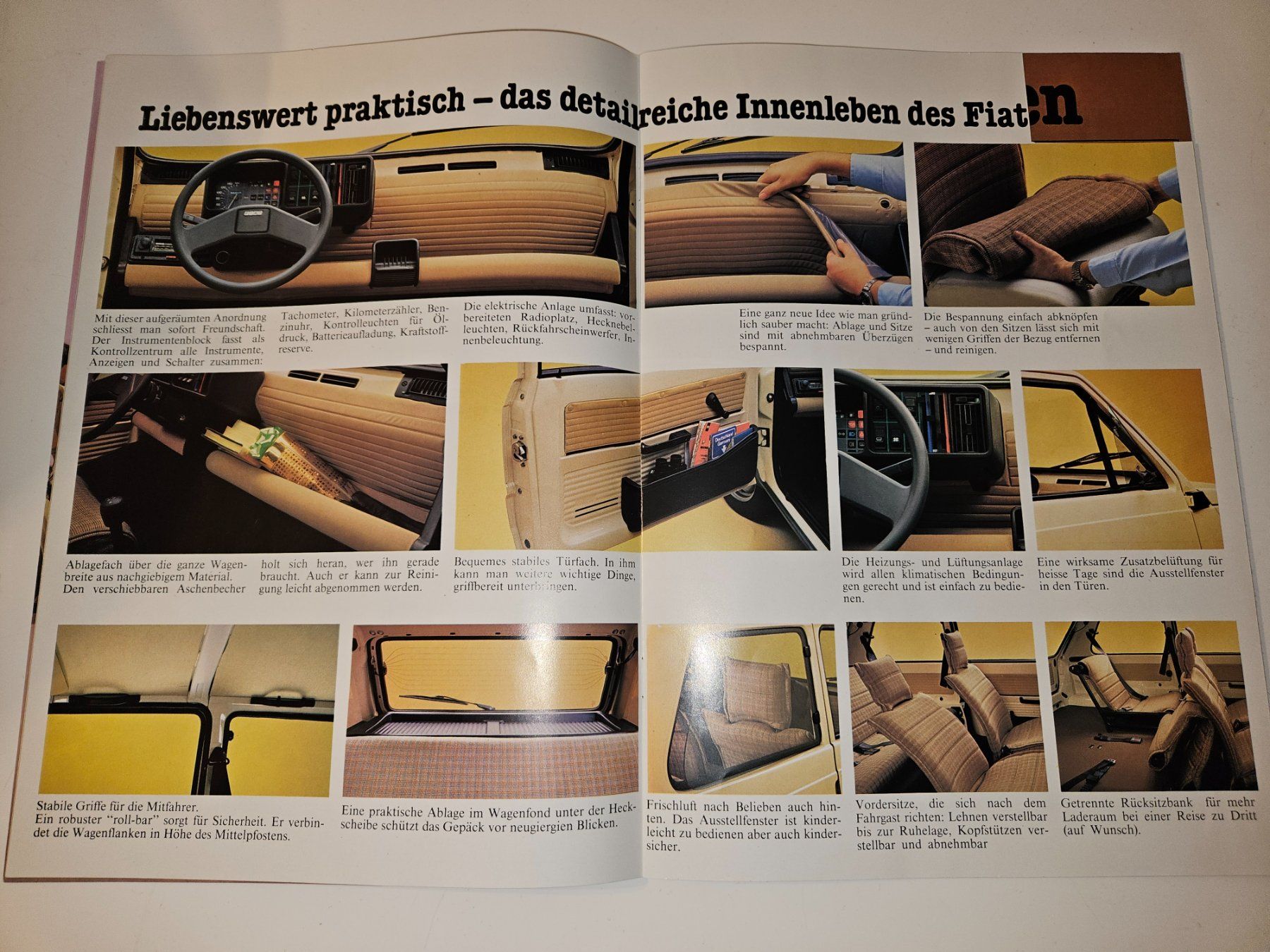 Fiat Documenti: Fiat Panda Original-Prospekt deutsch - Oldtimer – Usato da Gunzwil venduto da Charro03 2