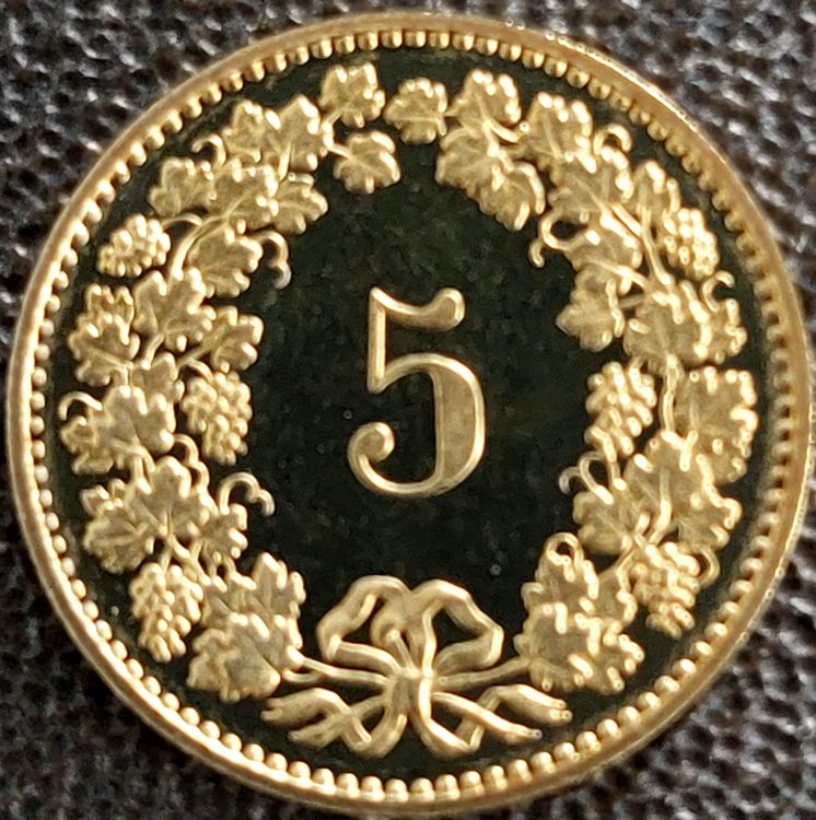 5 Rappen 1983 stgl. (Neu (gemäss Beschreibung)) in Arch für CHF 1.1 ...