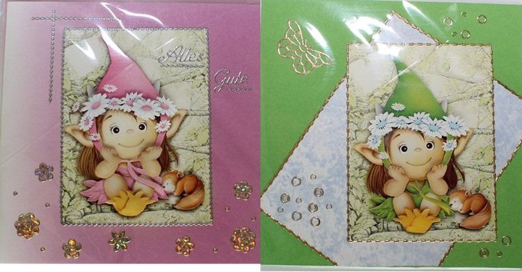 Cartoline: Karte Moreheads Mädchen – Nuovo (secondo la descrizione) da Schlatt TG venduto da glueckwunschkarte.22