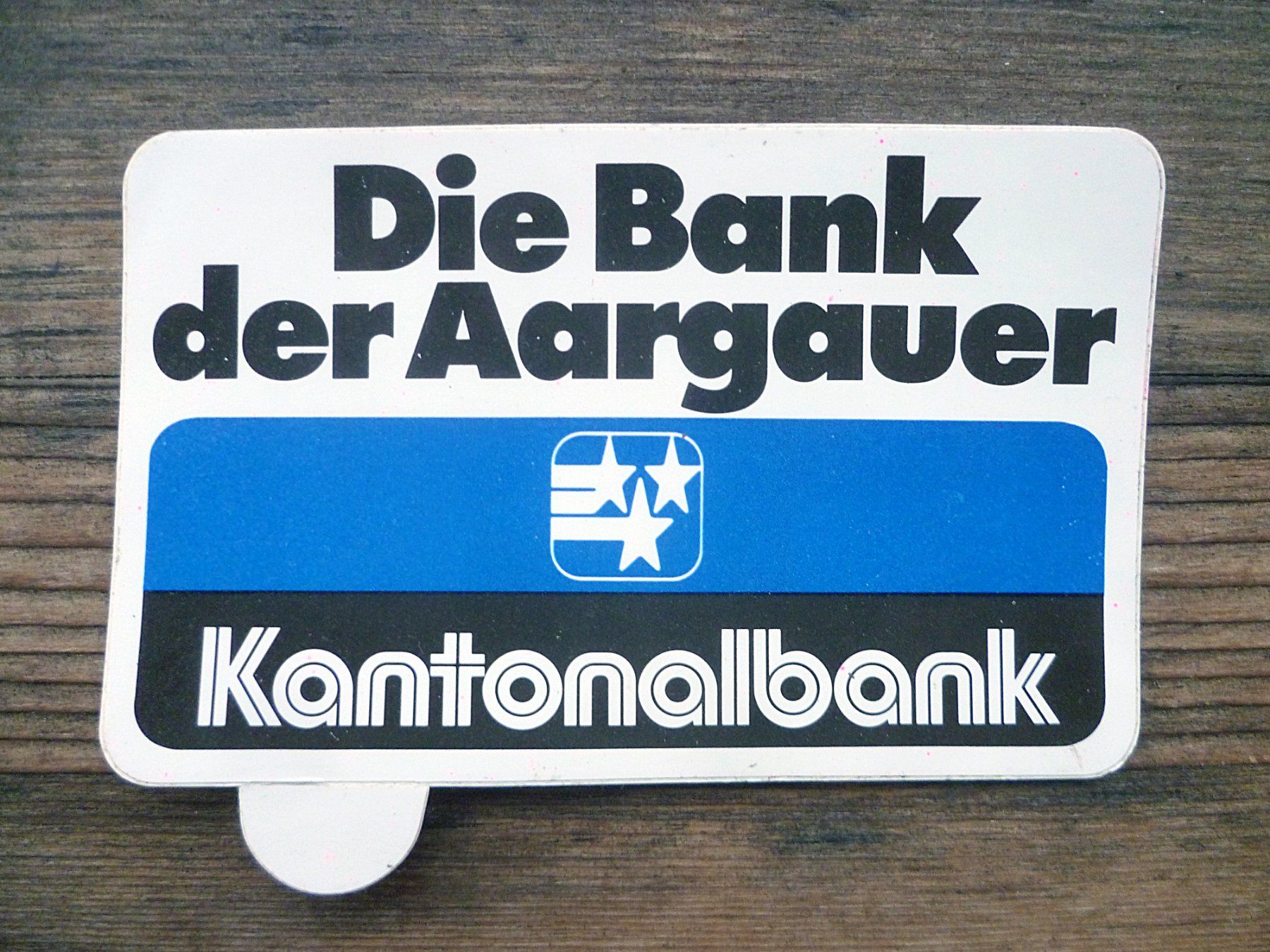 Aufkleber: Aargauische Kantonalbank Aufkleber – Neu (gemäss Beschreibung) aus Aarau von Rdodger