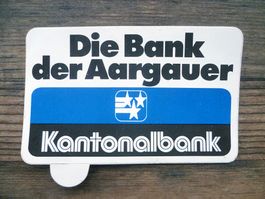 Aargauische Kantonalbank Aufkleber