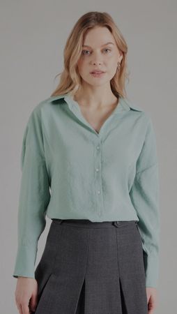 ONLY Damen Bluse mintgrün Grösse XS neu