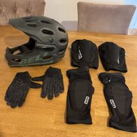 🏔️Hochwertiges MTB/Enduro Protektoren-Set Gr. M neuwertig🚵