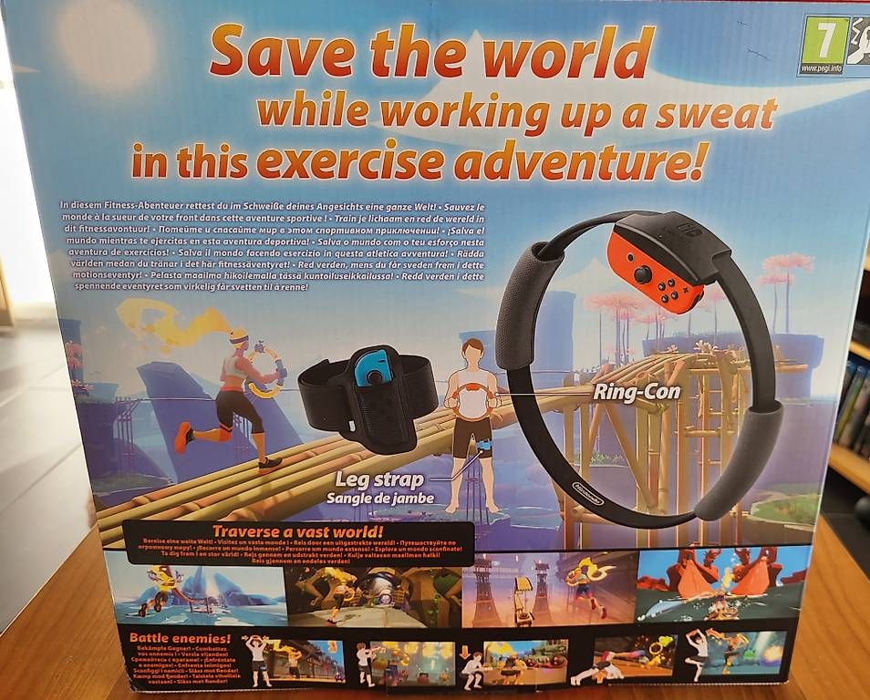 Nintendo Giochi: Nintendo Switch Ring Fit  Adventure- Videospiel – Usato da Henggart venduto da Purzel7798