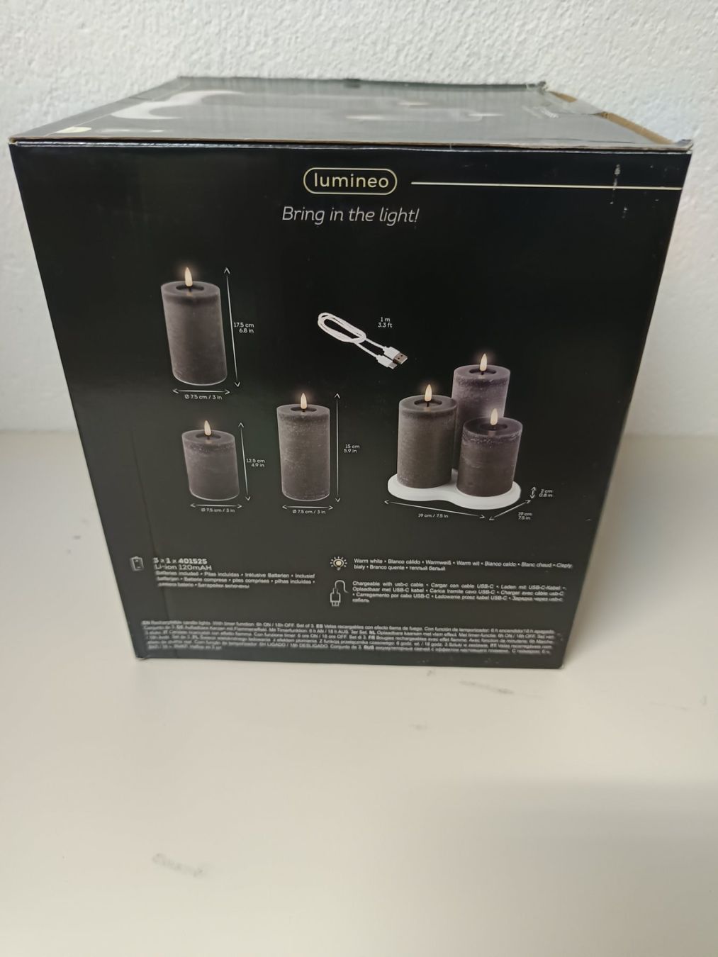 Bougies: Neues LED Kerzen-Set – Neuf avec emballage d'origine à Rüthi (Rheintal) par Balty 1