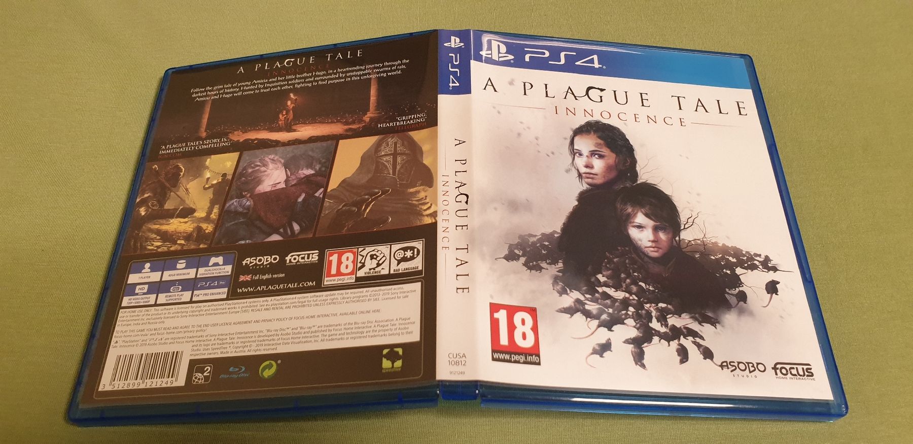 Giochi: A plague Tale Innocence PS4 – Usato da St-Sulpice VD venduto da Miwix