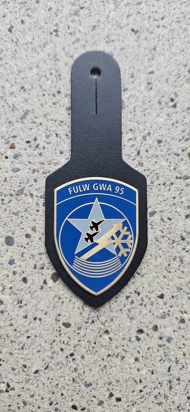 Schweizer Armee Placchette & Badge: *** Brustanhänger Luftwaffe *** – Nuovo e nell'imballaggio originale da Riedholz venduto da fr_sIruP