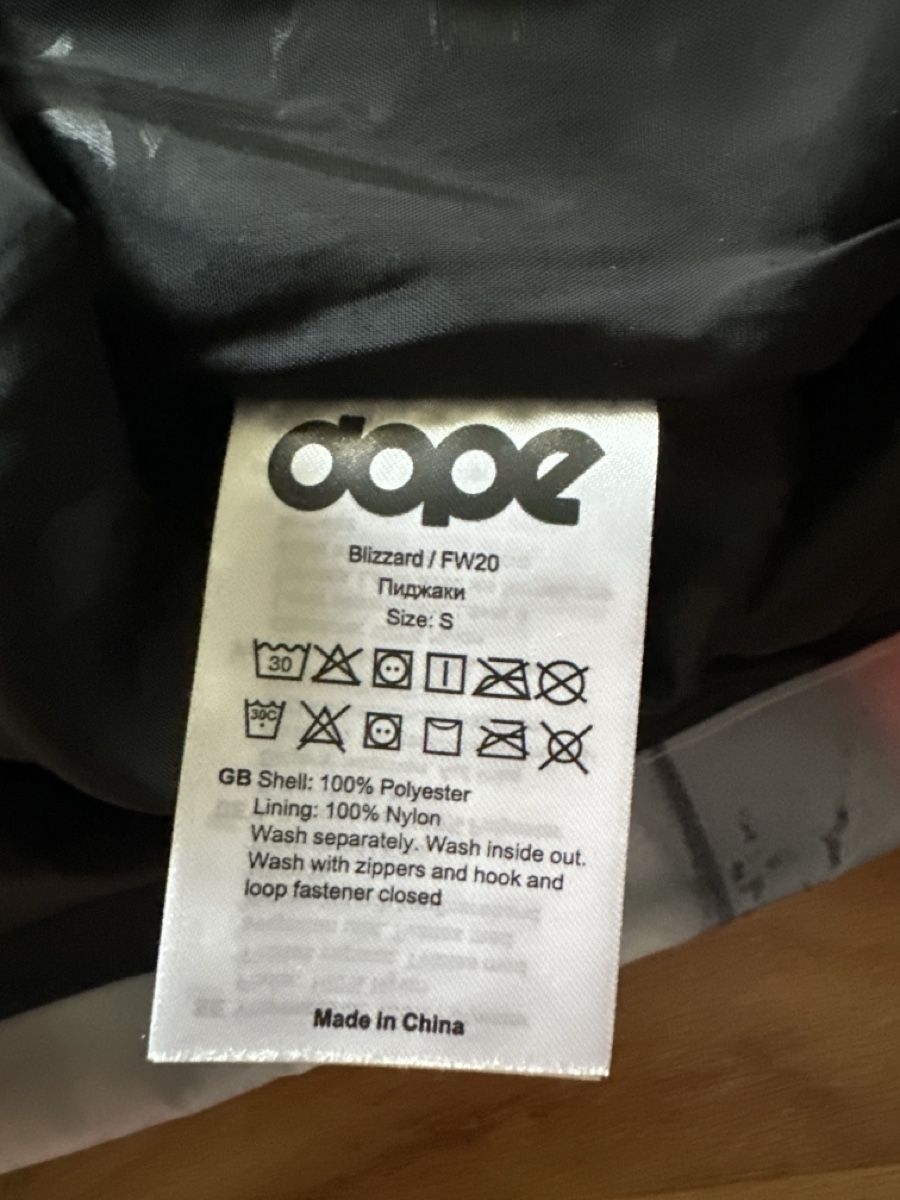 Dope Vestes: Dope Blizzard Jacke, Gr. S – Neuf (Voir description) à Emmen par moodle13 4